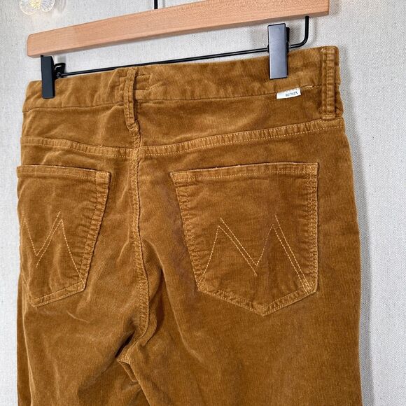 Mother Denim High Waisted Looker Ankle Chew Corduroy Size 30 - Picture 1 of 13
